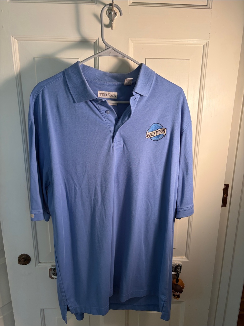 TEHAMA Blue Moon Custom Polo Mens L